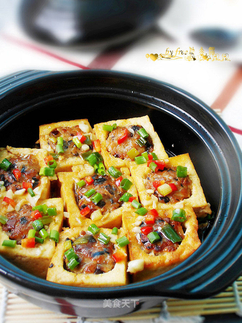家常肉馅豆腐，美味与营养的完美融合