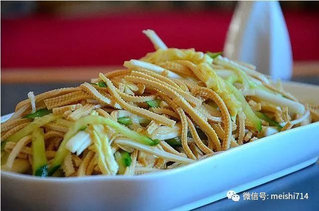 星级酒店豆腐丝，细腻口感与营养价值的完美融合