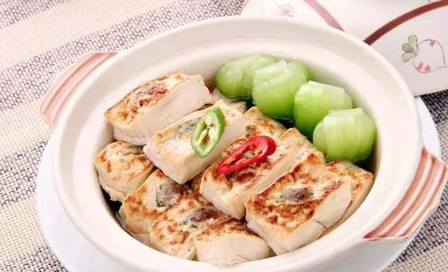 海米香菇豆腐，鲜美口感与健康益处的完美融合