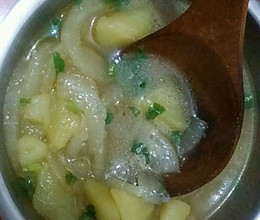 烧饼烩土豆汤的做法