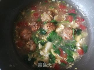 王刚的丸子汤做法