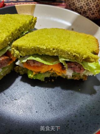 鸡蛋馅的三明治的做法