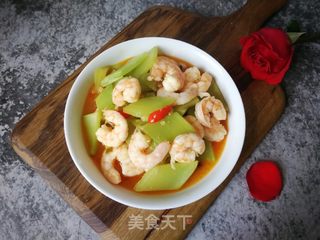 莴笋豆腐虾，鲜美口感与健康益处的完美融合