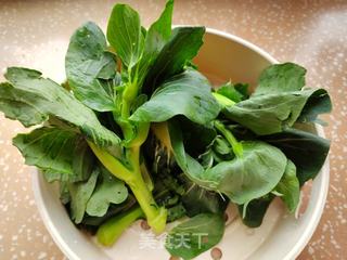 农村青菜鸡蛋做法