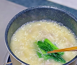 鸭腿汤泡饭的做法