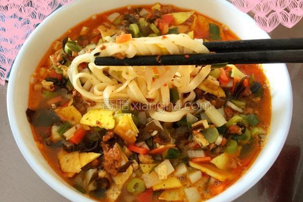 成都 臊子面的做法