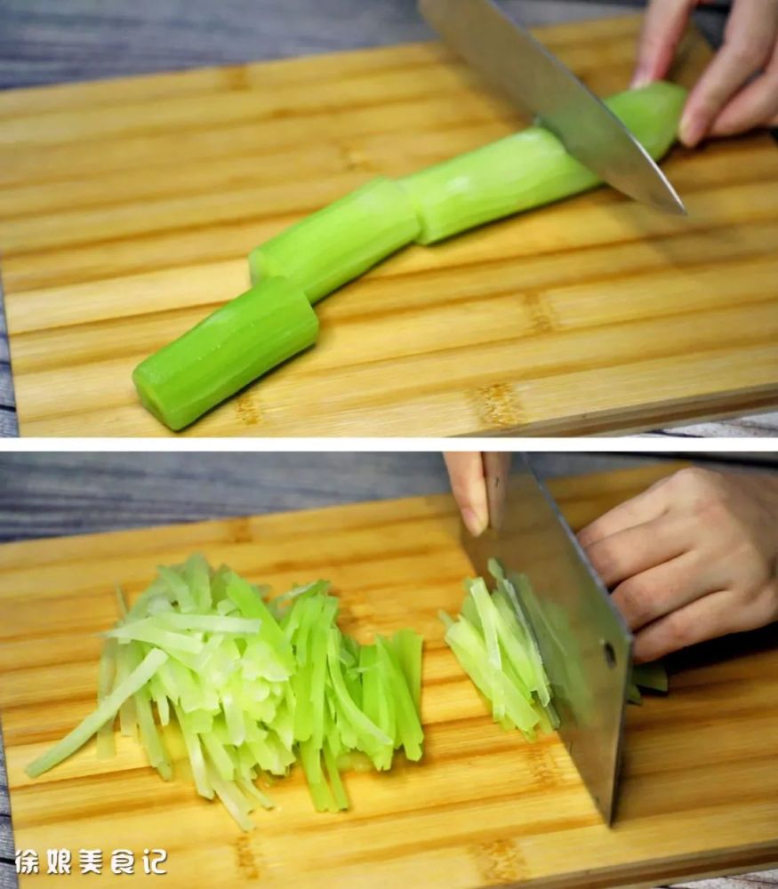 鸡蛋莴笋炒肉家常做法