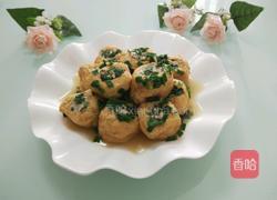 荠菜肉油豆腐的做法