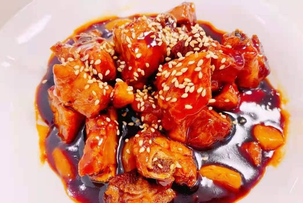 豆腐排骨油菜的做法