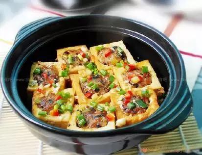 豆腐泡夹肉馅的做法广东