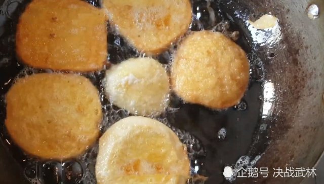 简单炸馒头的做法