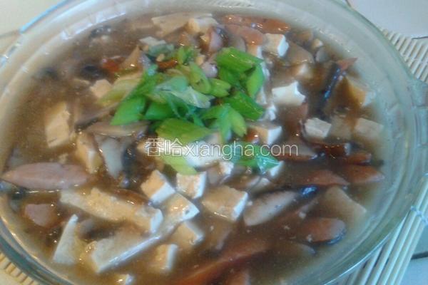 肠肠豆腐煲做法