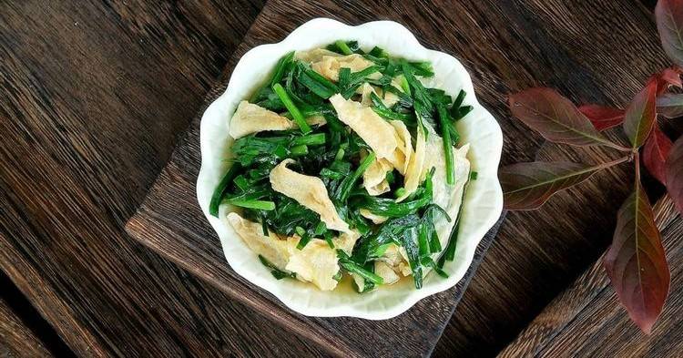 豆腐皮莴苣虾，营养美味的三重奏，家常菜肴新体验