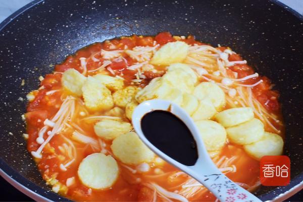 日本豆腐煮蕃茄的做法