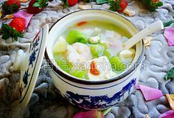 豆腐韭菜虾仁汤的做法