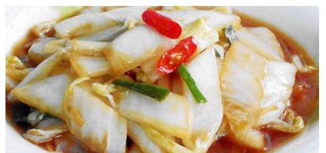 淀粉白菜炒豆腐，家常美味，营养健康一步到位