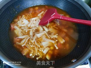 夏季番茄肥牛汤的做法