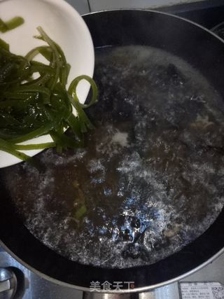 海带菇鸡蛋汤做法